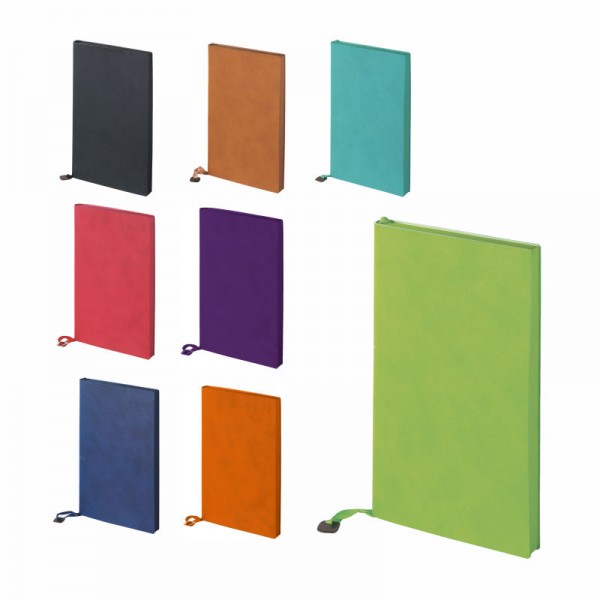 2280 Turuncu 13 x 21 Yumuşak Kapaklı Termo Deri̇ Defter