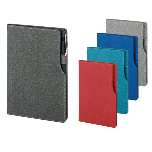 2320 Turkuaz 15 x 21 Termo Deri̇ Defter (Ivory Kağıt)