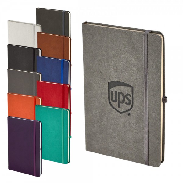 920-EKO Yeşil 13 x 21 Termo Deri̇ Defter (Holmen Ki̇tap Kağıdı