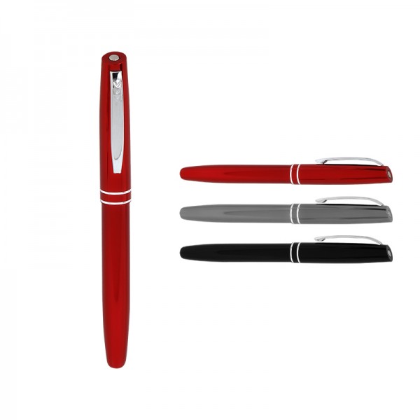 545 Siyah Metal Roller Kalem