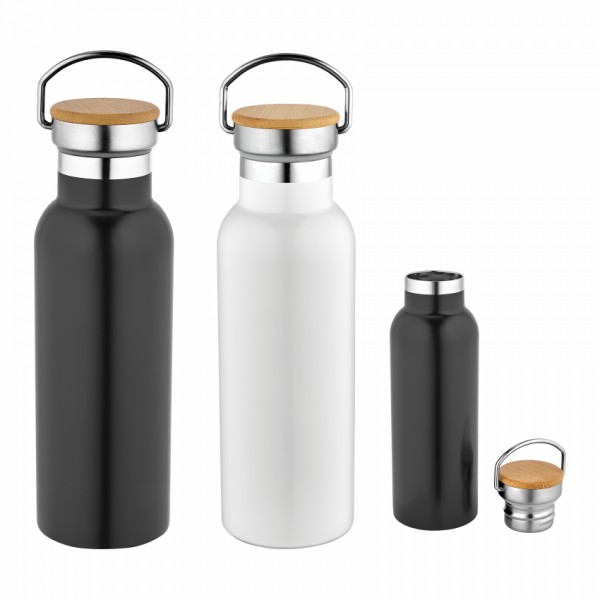 5356 Siyah Çelik Termos / 500 ml