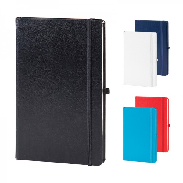 918 Turkuaz-112 Yaprak 13 x 21 Cilt Bezi Defter (Ivory Kağıt)