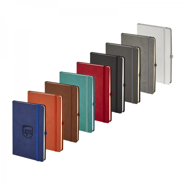 920-EKO Turuncu 13 x 21 Termo Deri Defter (Holmen Kitap Kağıdı)