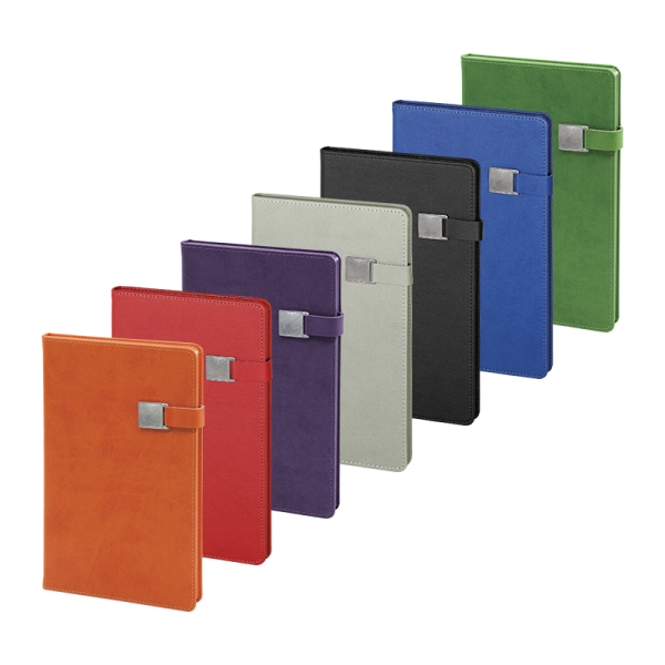 2660 Yeşil 15 x 21 Termo Deri Defter