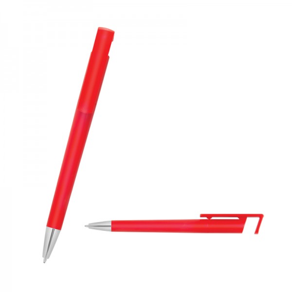 2010 Kırmızı Otomatik Plastik Tükenmez Kalem