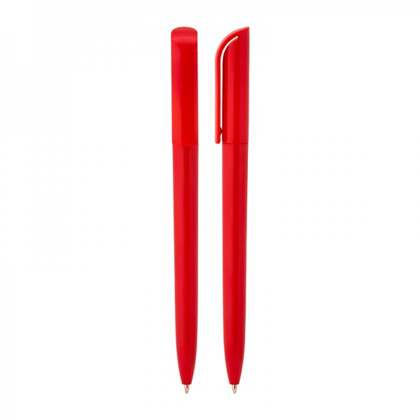 447 Kırmızı Plastik Tükenmez Kalem