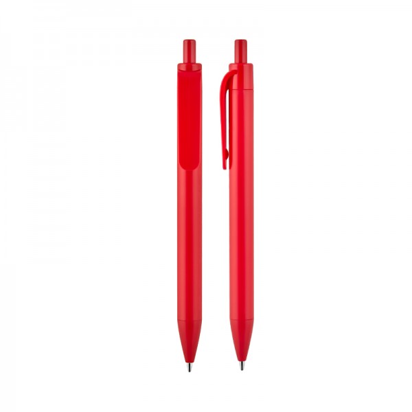 507 Kırmızı Plastik Tükenmez Kalem