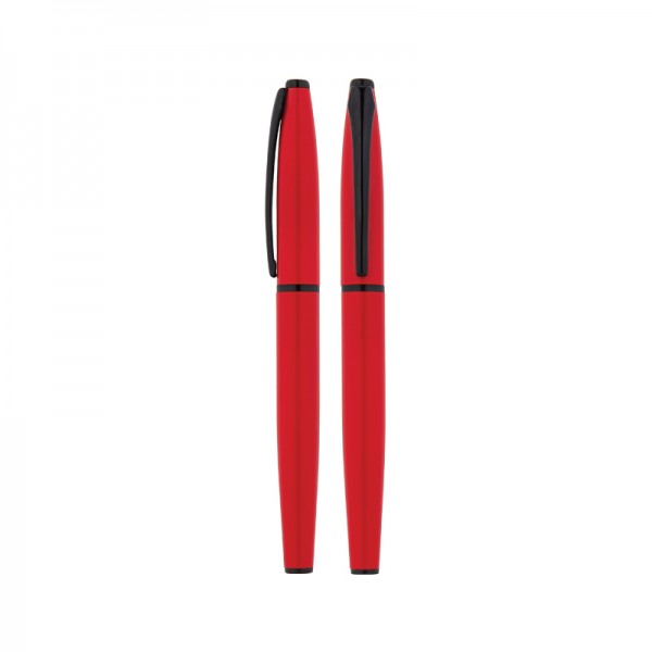 1208-R Kırmızı Metal Roller Kalem
