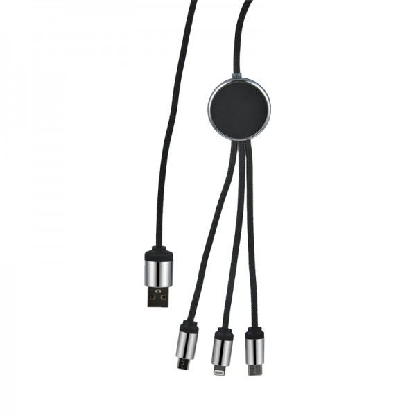 4103 Siyah-Beyaz Işık Çoklu Kablo (120 cm.)